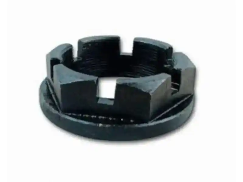 Zinc Plated Slotted Hex Lock Nuts